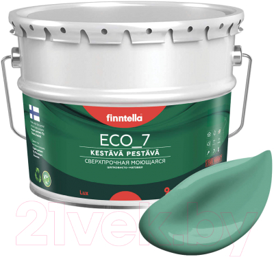 Краска Finntella Eco 7 Jade / F-09-2-9-FL036