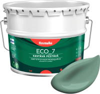 Краска Finntella Eco 7 Naamiointi / F-09-2-9-FL041 (9л, зеленый хаки) - 