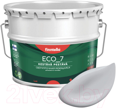 Краска Finntella Eco 7 Tuuli / F-09-2-9-FL047 (9л, серый)