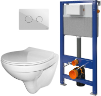 

Унитаз подвесной с инсталляцией Керамин, Санти R Slim + 52 S97-062 + P-BU-ACN-CIR-PN/Wh/Gl