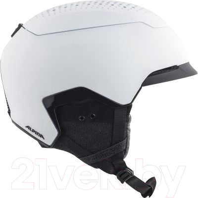 Шлем горнолыжный Alpina Sports 2021-22 Gems / A9235-10 (р-р 51-55, белый матовый)