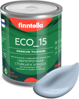 Краска Finntella Eco 15 Niagara / F-10-1-1-FL006 (900мл, серо-голубой) - 