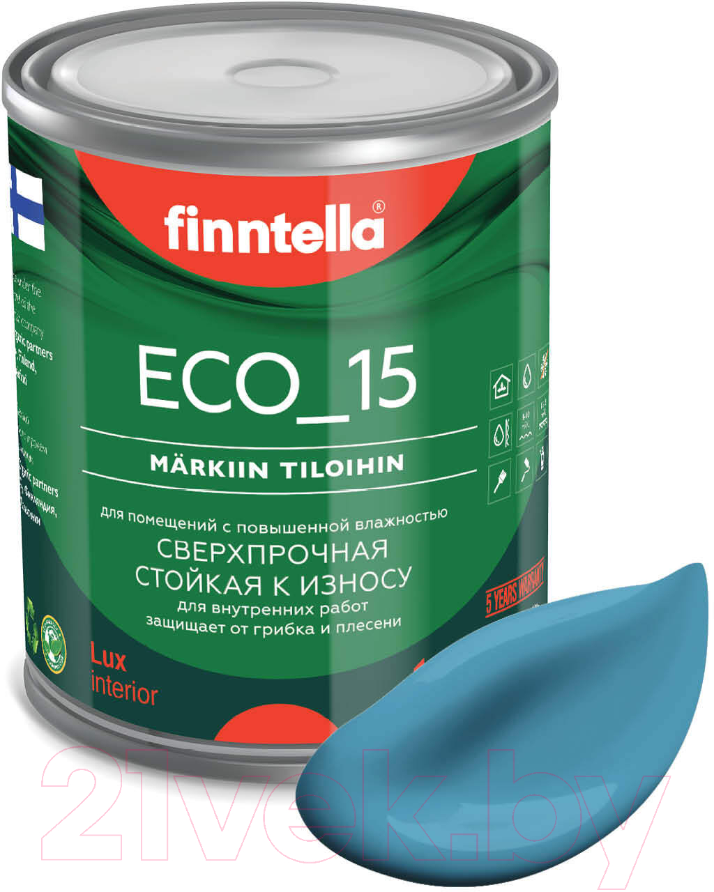 Краска Finntella Eco 15 Aihio / F-10-1-1-FL015