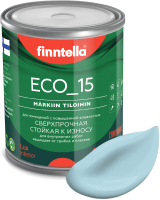 Краска Finntella Eco 15 Taivaallinen / F-10-1-1-FL017 (900мл, нежно-голубой) - 