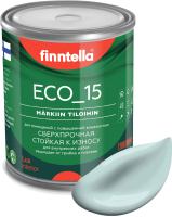 Краска Finntella Eco 15 Aamu / F-10-1-1-FL019 (900мл, светло-голубой) - 