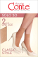 Миниатюра изображения товара Носки Conte Elegant Solo 20 (р.23-25, natural)