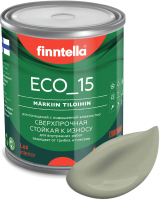 Краска Finntella Eco 15 Suojaa / F-10-1-1-FL024 (900мл, серо-зеленый) - 
