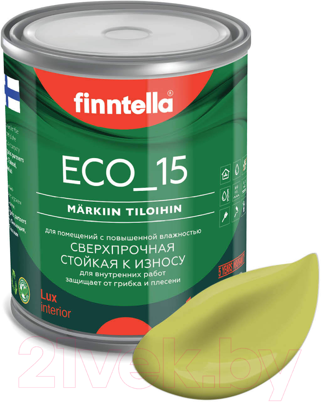 Краска Finntella Eco 15 Lahtee / F-10-1-1-FL031