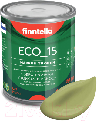Краска Finntella Eco 15 Metsa / F-10-1-1-FL032 (900мл, зеленый)
