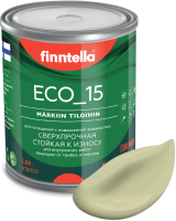 Краска Finntella Eco 15 Lammin / F-10-1-1-FL034 (900мл, бледно-зеленый) - 