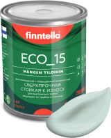 Краска Finntella Eco 15 Paistaa / F-10-1-1-FL038 (900мл, бледно-бирюзовый) - 