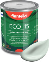 Краска Finntella Eco 15 Vetta / F-10-1-1-FL039 (900мл, бледно-бирюзовый) - 