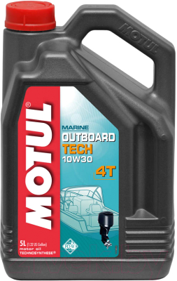Моторное масло Motul Outboard Tech 4T 10W30 (5л)