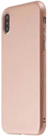 Чехол-накладка Case Deep Matte v.2 для iPhone X (золотой, фирменная упаковка) - 