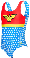 Купальник детский Zoggs Wonderwoman Scoopback / 5190190 (р-р 05-06Y/24, мультицвет) - 