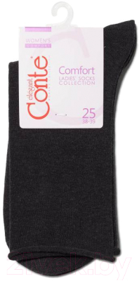 Носки Conte Elegant Comfort 000  (р.23, графит)