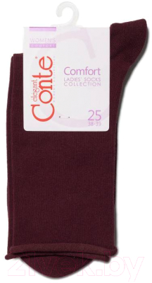 Носки Conte Elegant Comfort 000 (р.23, темно-бордовый)