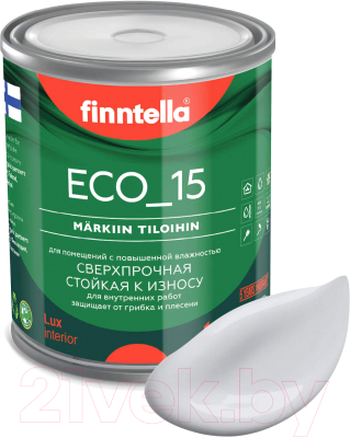 Краска Finntella Eco 15 Pikkukivi / F-10-1-1-FL048 (900мл, светло-серый)