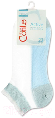 Изображение товара Носки Conte Elegant Active 229  (р.23, светло-голубой)