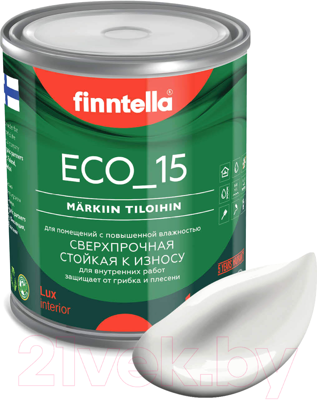 Краска Finntella Eco 15 Pilvi / F-10-1-1-FL050