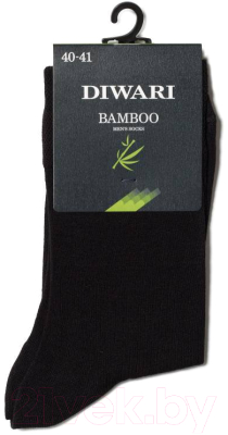 Носки Diwari Bamboo 000 (р.27, черный)