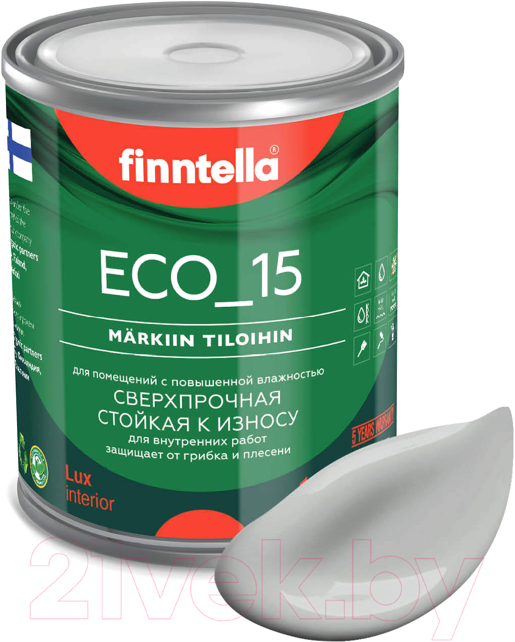 Краска Finntella Eco 15 Seitti / F-10-1-1-FL061