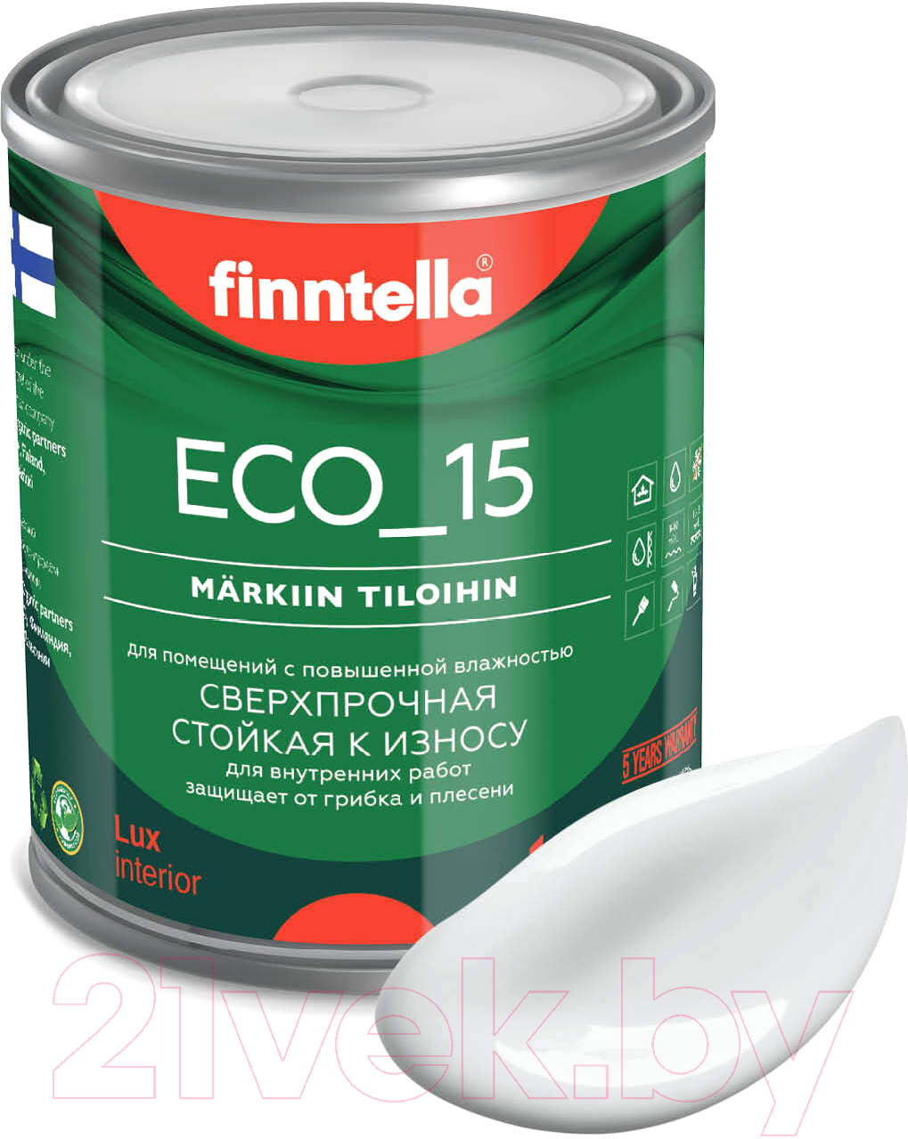 Краска Finntella Eco 15 Platinum / F-10-1-1-FL064