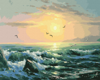 

Картина по номерам PaintBoy, Морской пейзаж / GX21501