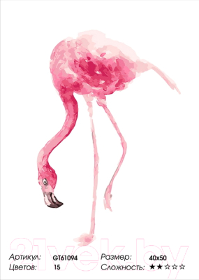 Картина по номерам PaintBoy Фламинго / GT61094