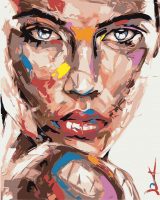 

Картина по номерам PaintBoy, Девушка в краске / GX40179