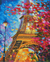 Набор алмазной вышивки PaintBoy Весной в Париже / EF209 - 