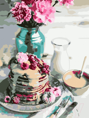 Картина по номерам PaintBoy Панкейки на завтрак / EX6913