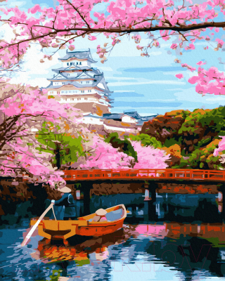 Картина по номерам PaintBoy Замок Химэдзи Япония / GX40341