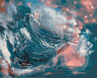 

Картина по номерам PaintBoy, Стихия воды / GX40825