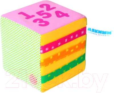 Развивающая игрушка Мякиши Математический кубик / 333