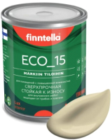 Краска Finntella Eco 15 Hiekka / F-10-1-1-FL070 (900мл, светло-песочный) - 