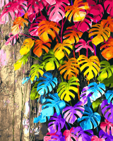 Картина по номерам PaintBoy Цветные листья / GX32082 - 