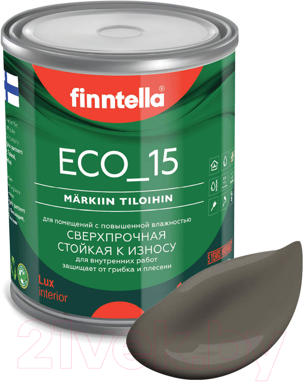 Краска Finntella Eco 15 Mutteri / F-10-1-1-FL073