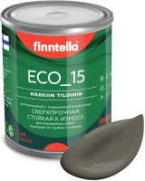 Краска Finntella Eco 15 Mutteri / F-10-1-1-FL073 (900мл, коричневый) - 