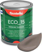 Краска Finntella Eco 15 Maitosuklaa / F-10-1-1-FL074 (900мл, коричневый) - 