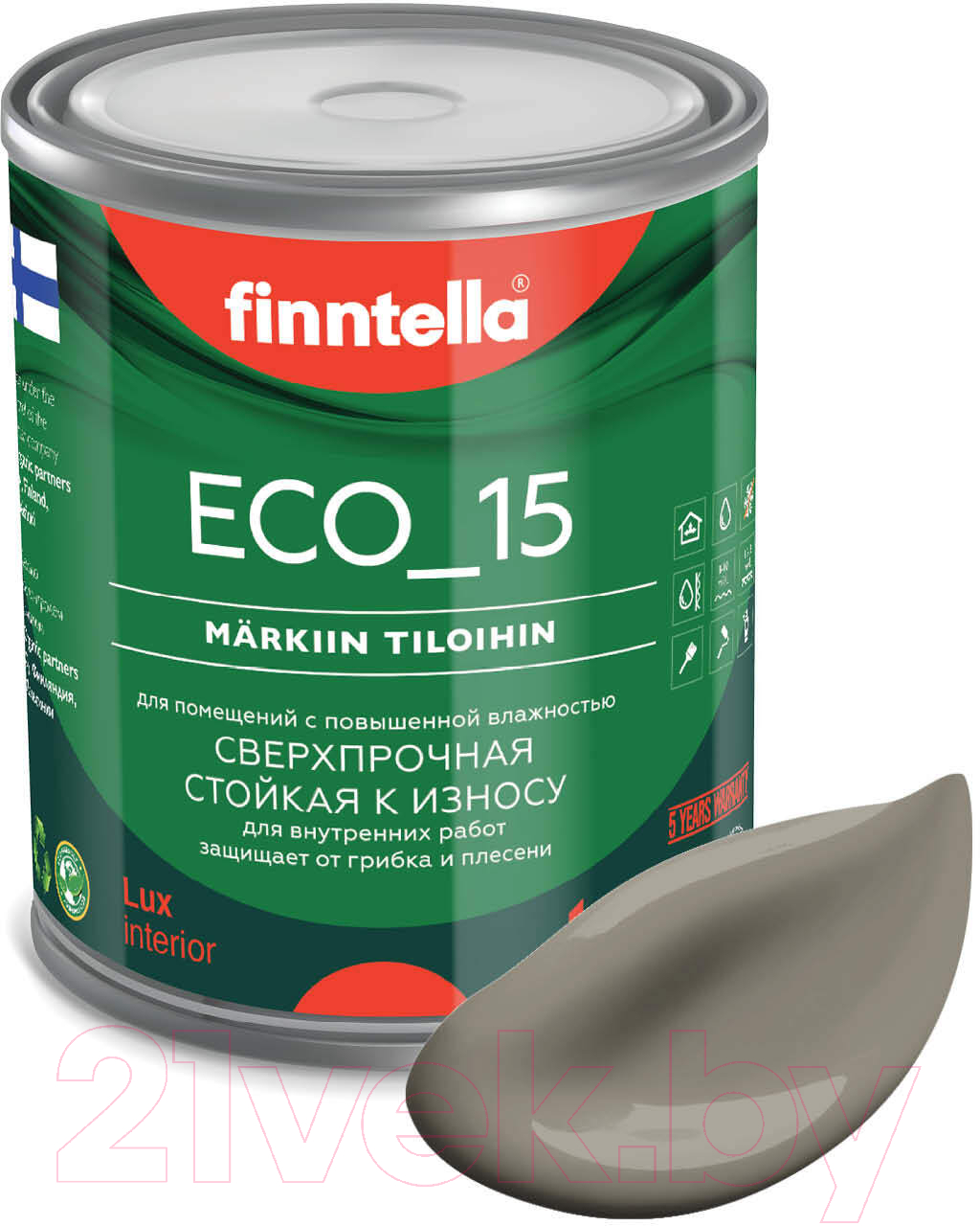 Краска Finntella Eco 15 Maa / F-10-1-1-FL080