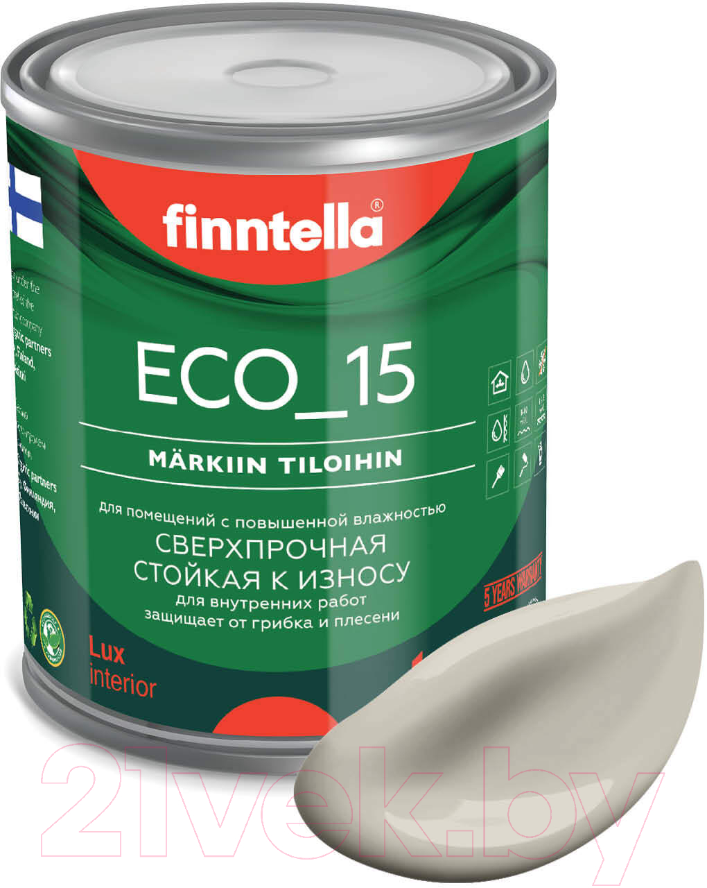 Краска Finntella Eco 15 Tina / F-10-1-1-FL084