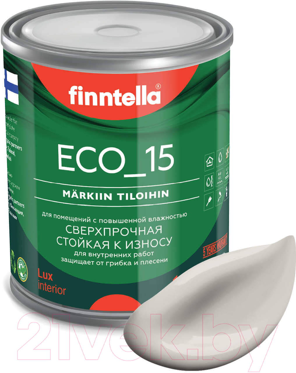 Краска Finntella Eco 15 Rock / F-10-1-1-FL085