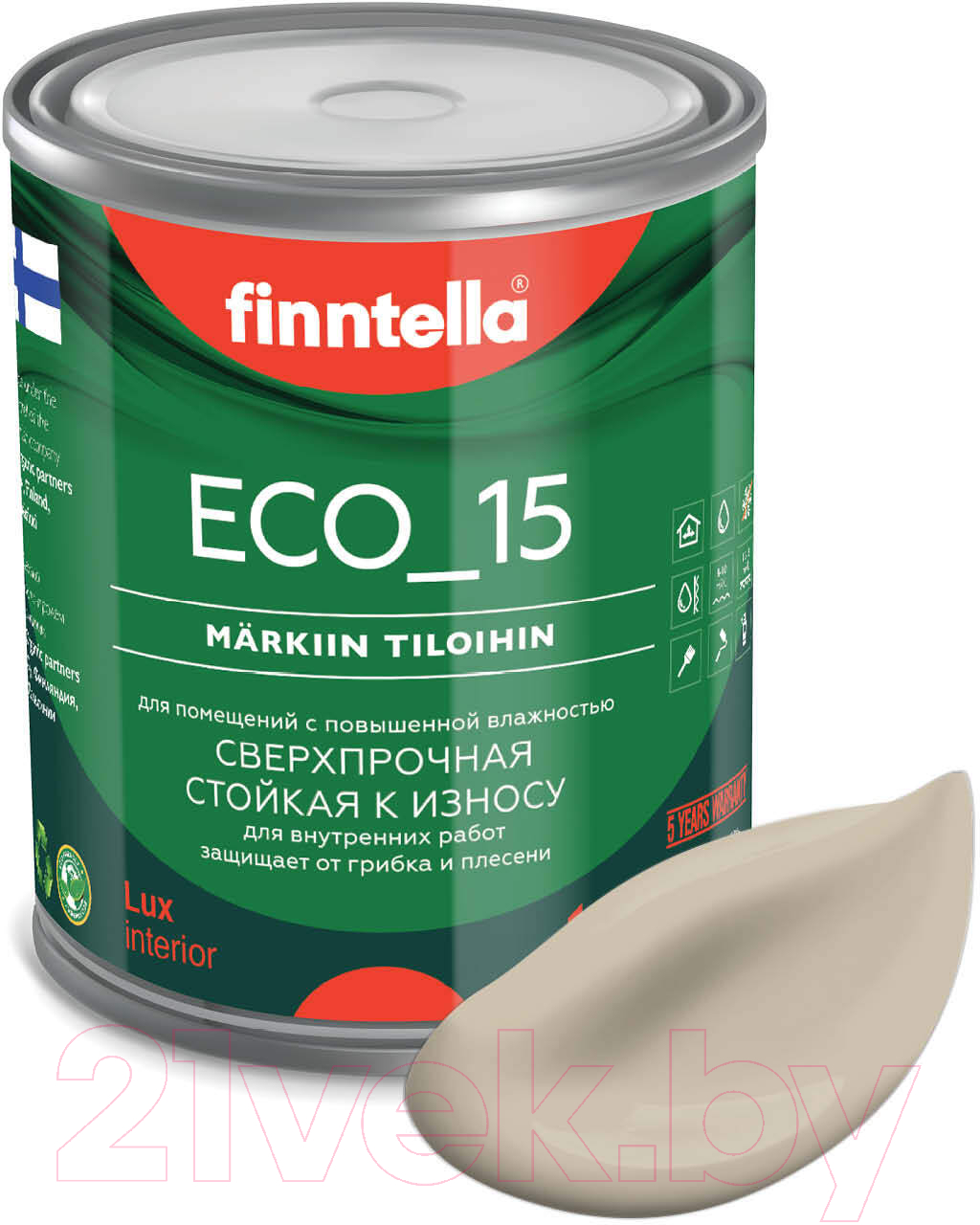 Краска Finntella Eco 15 Jolie / F-10-1-1-FL089