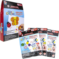 

Набор для лепки 1Toy, Набор тесто-мелков Бабочка / Т19009