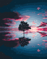 

Картина по номерам PaintBoy, Отражение дерева / GX38866