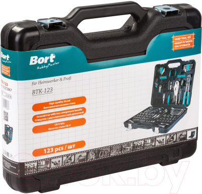 Универсальный набор инструментов Bort BTK-123 (91272867)