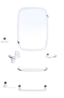 Комплект мебели для ванной Berossi Viva Classic  НВ 10201001 (белый) - 
