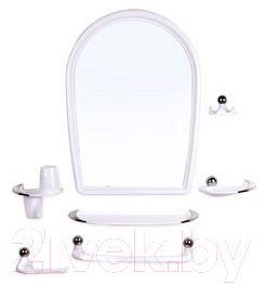 Комплект мебели для ванной Berossi Viva Elegance НВ 10301001 (белый)