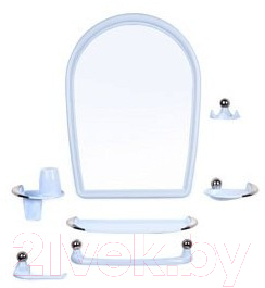 Комплект мебели для ванной Berossi Viva Elegance НВ 10308001 (голубой)